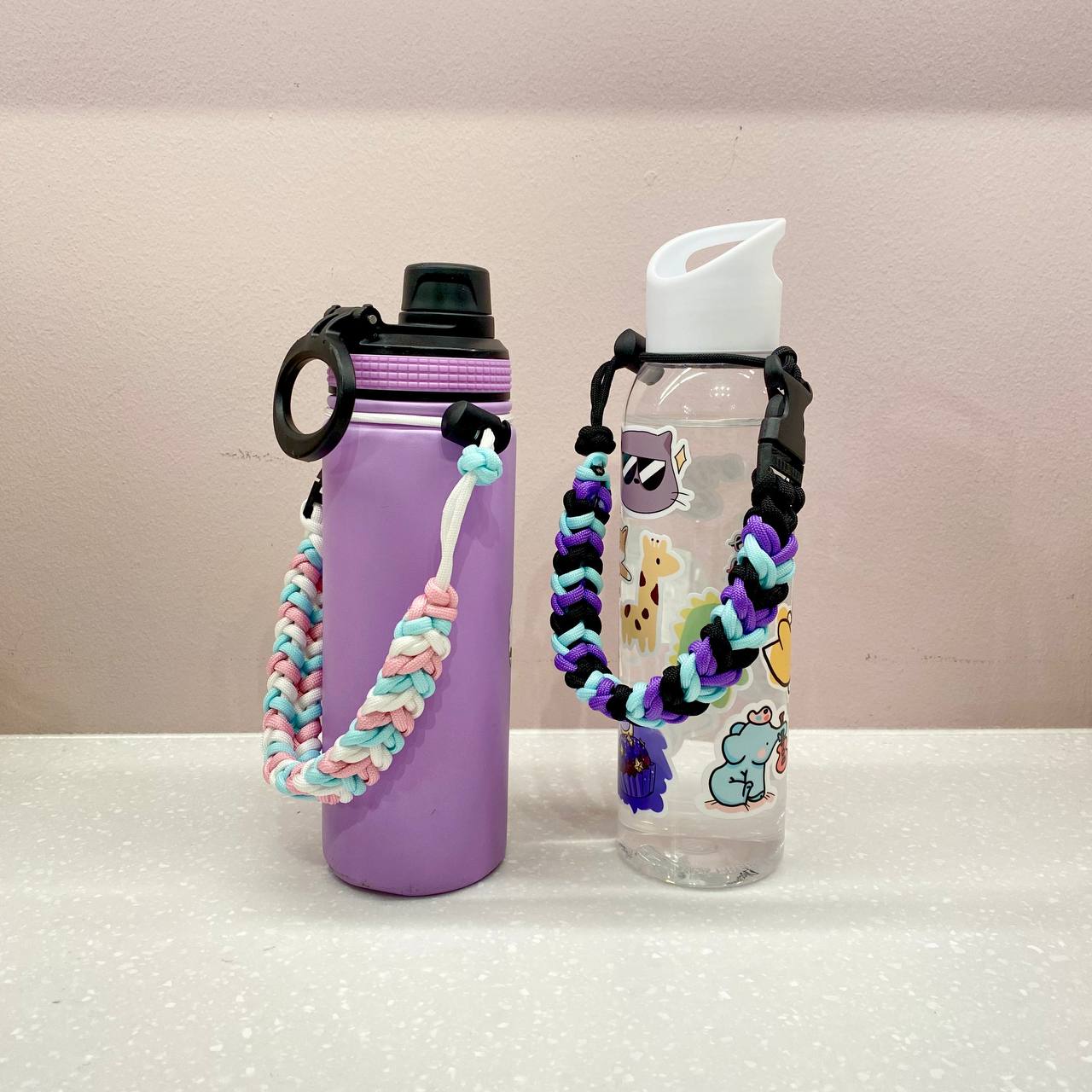 Paracord Bottle Handle (Premium - 3 colours)