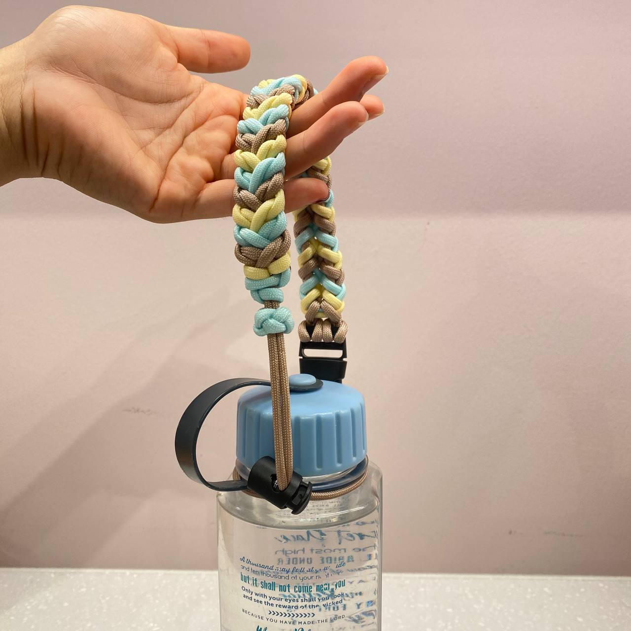 Paracord Bottle Handle (Premium - 3 colours)