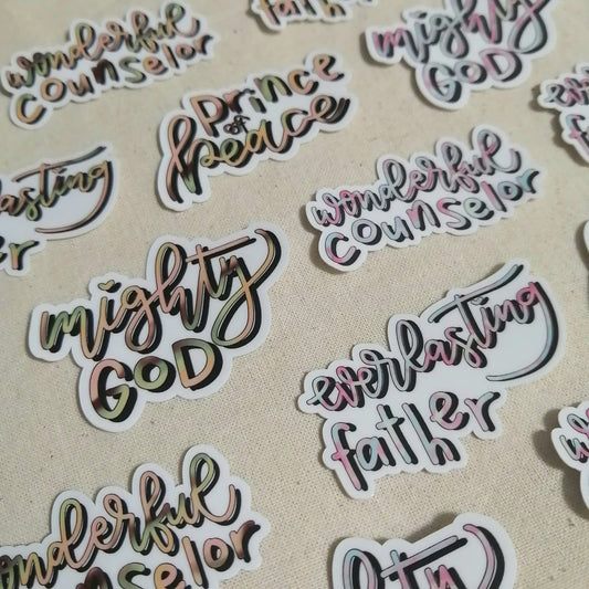Stickers Isaiah 9:6