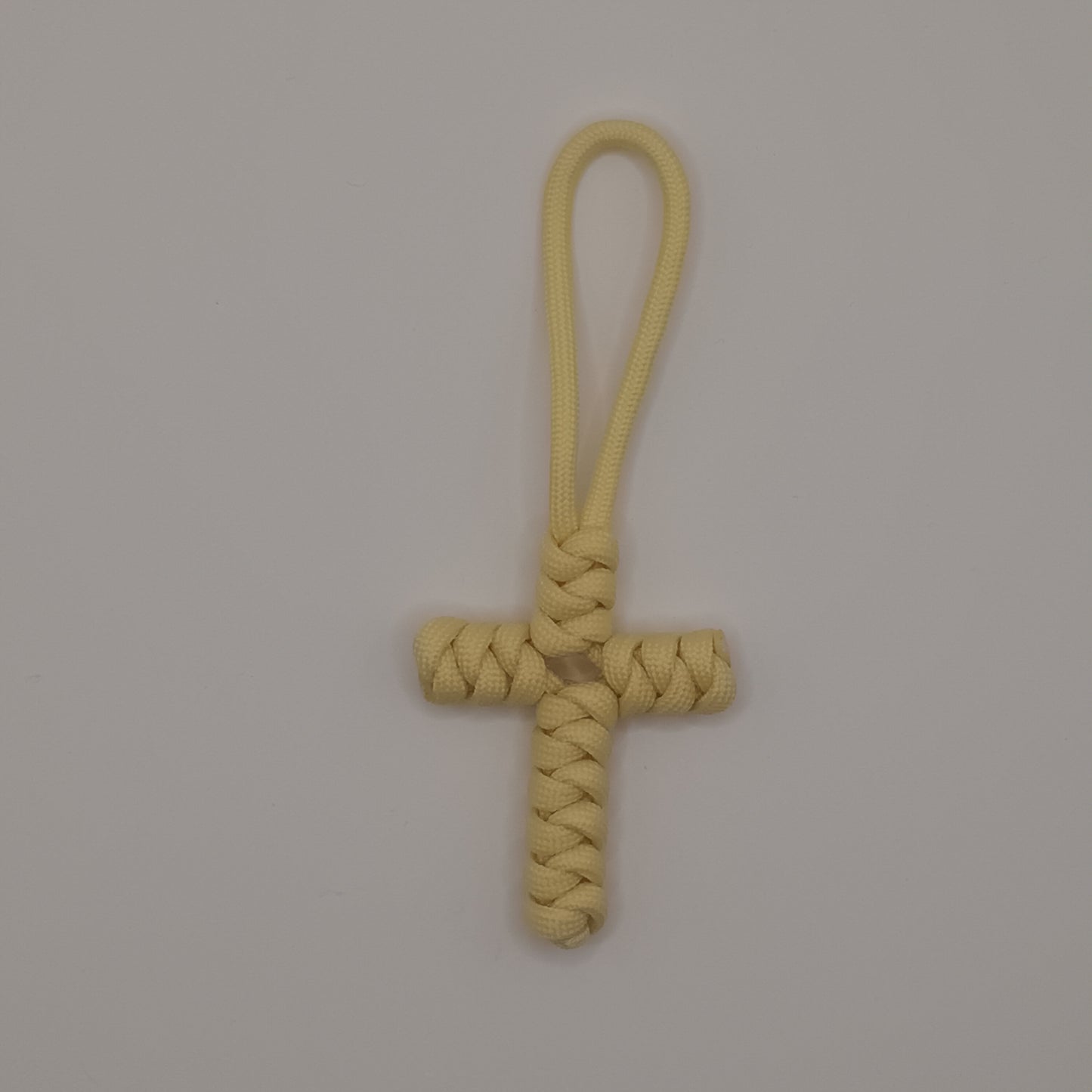 Paracord Cross Keychain