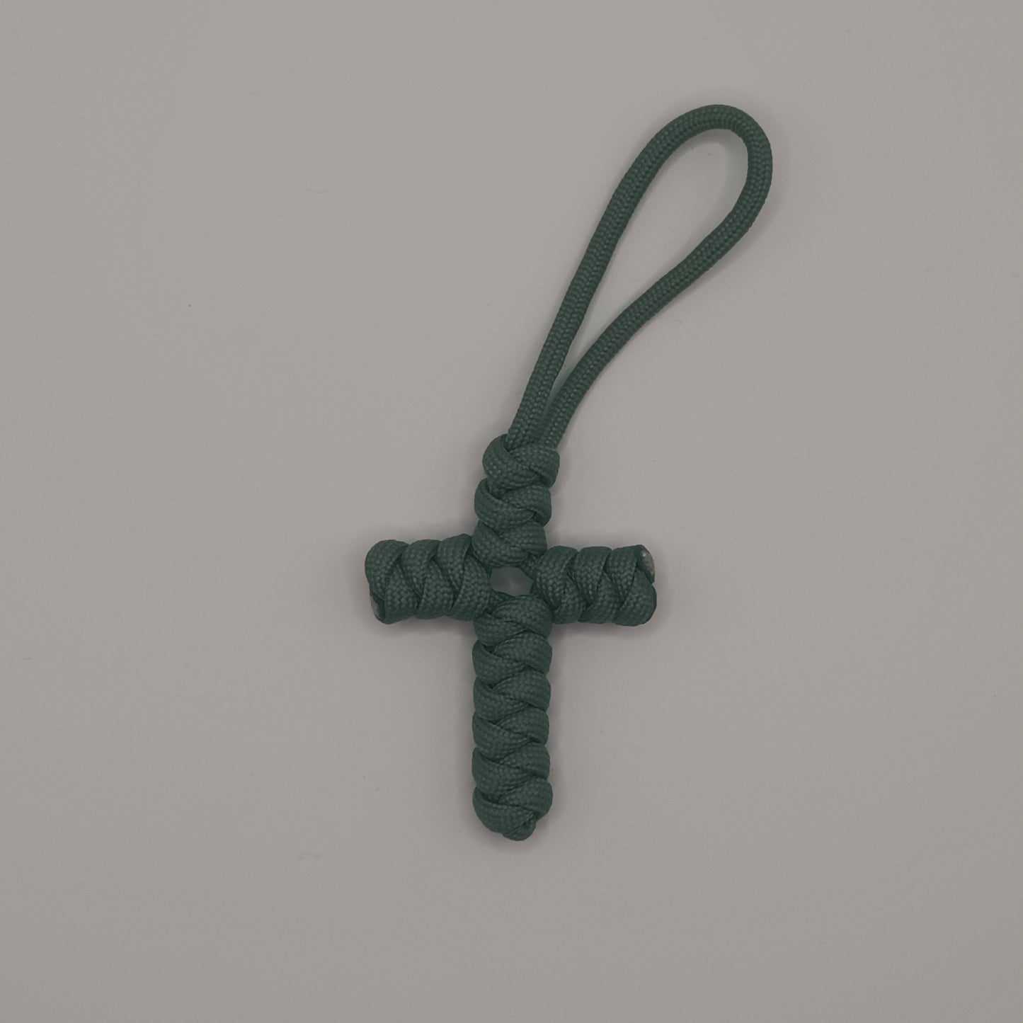 Paracord Cross Keychain