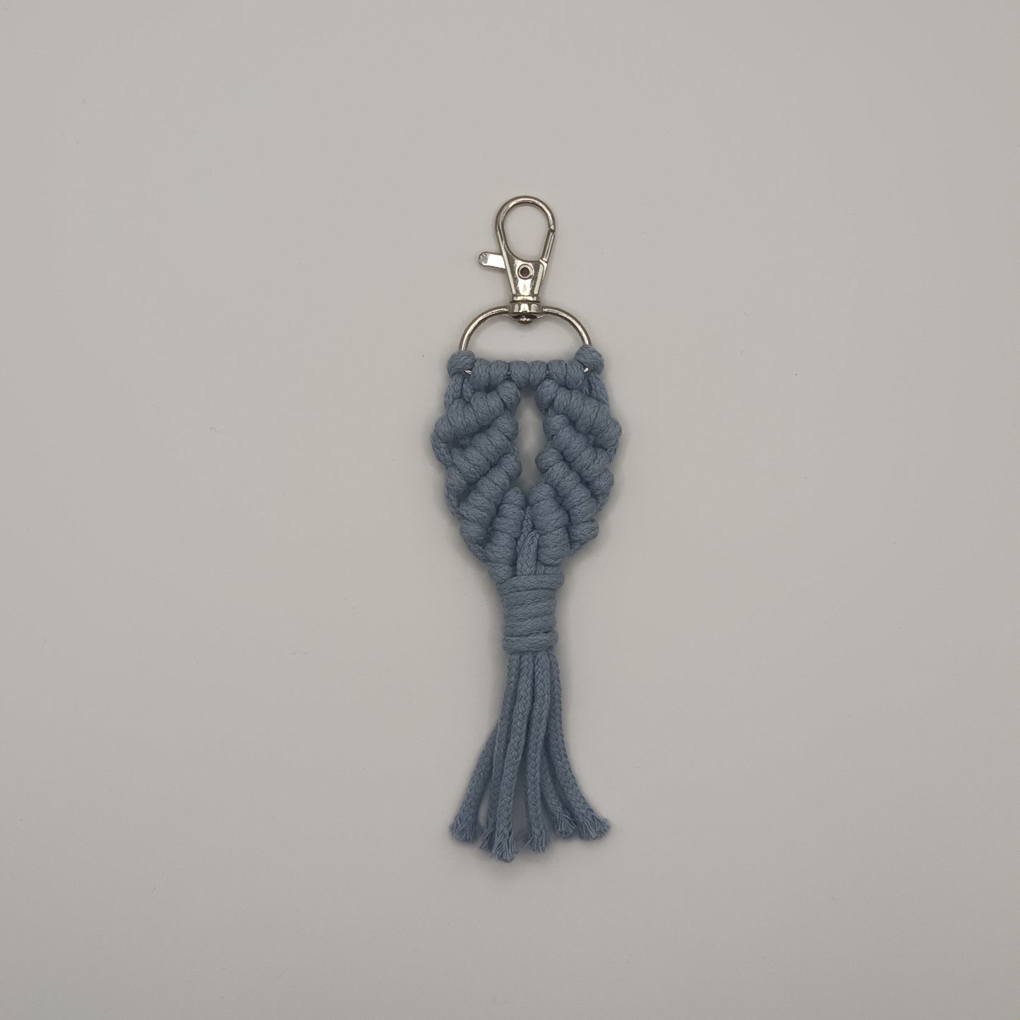 Macrame Leaf Keychain (rope)