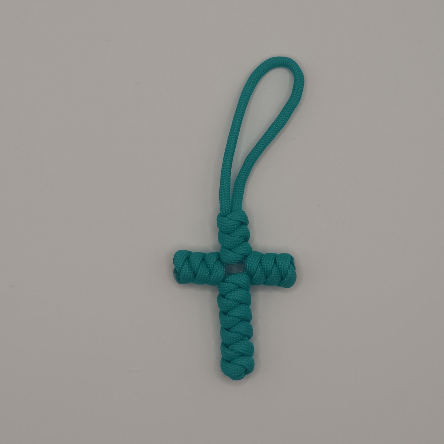 Paracord Cross Keychain