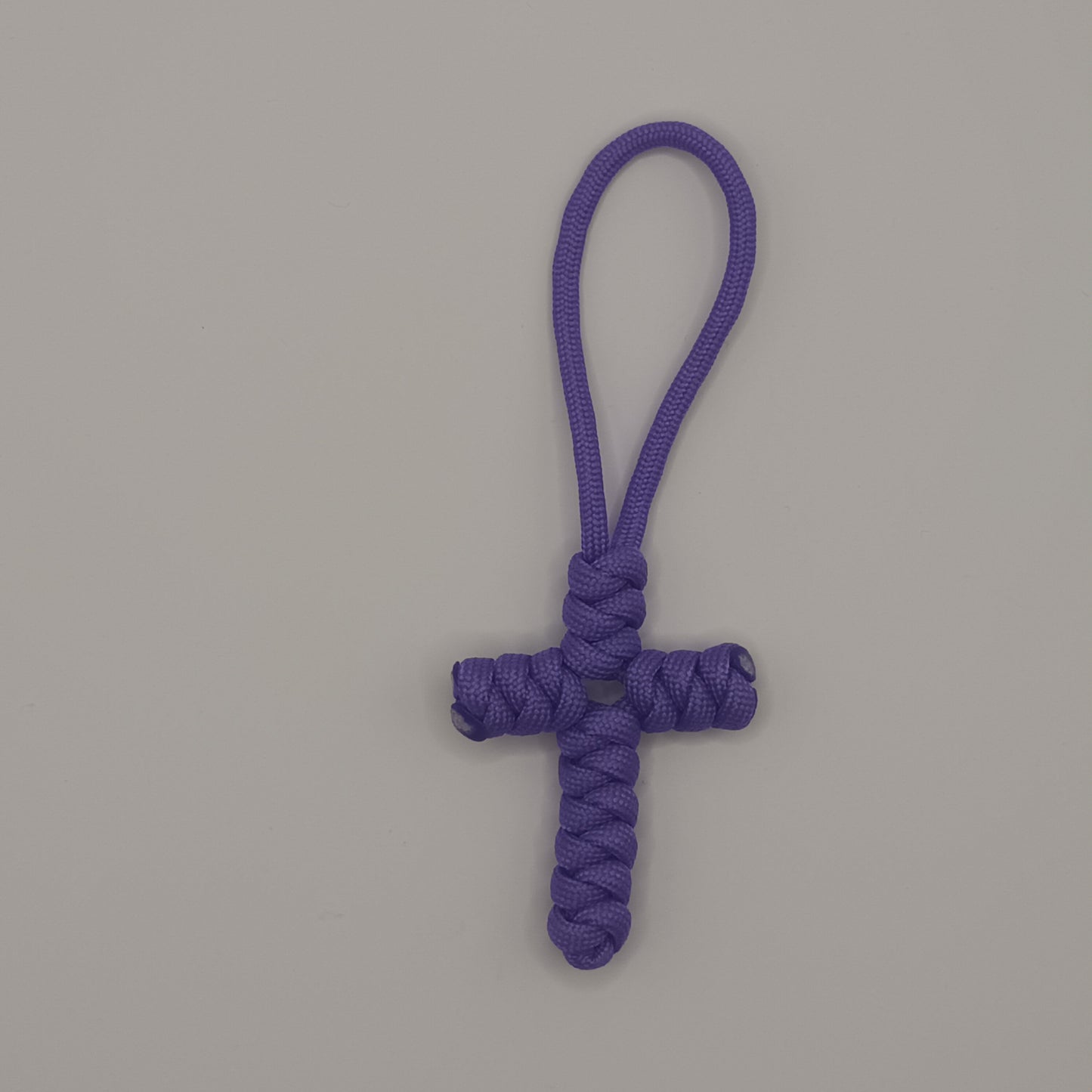 Paracord Cross Keychain