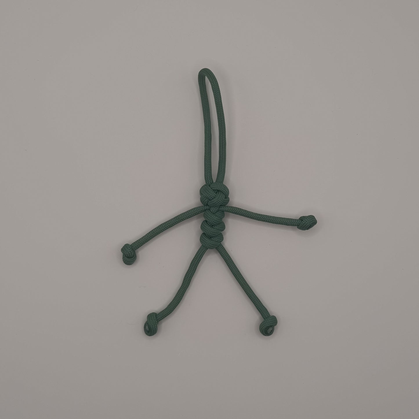 Paracord Mini Human Keychain