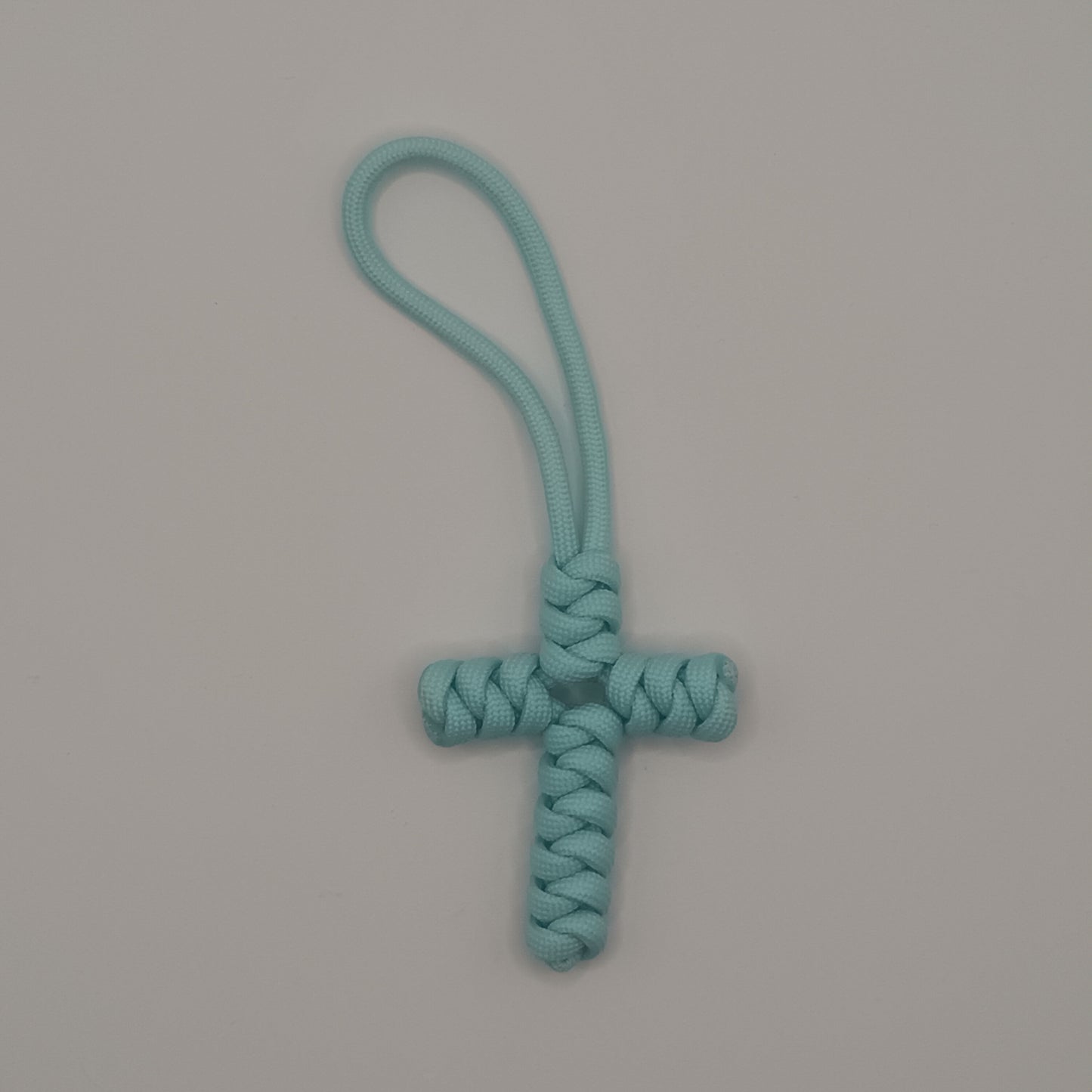 Paracord Cross Keychain