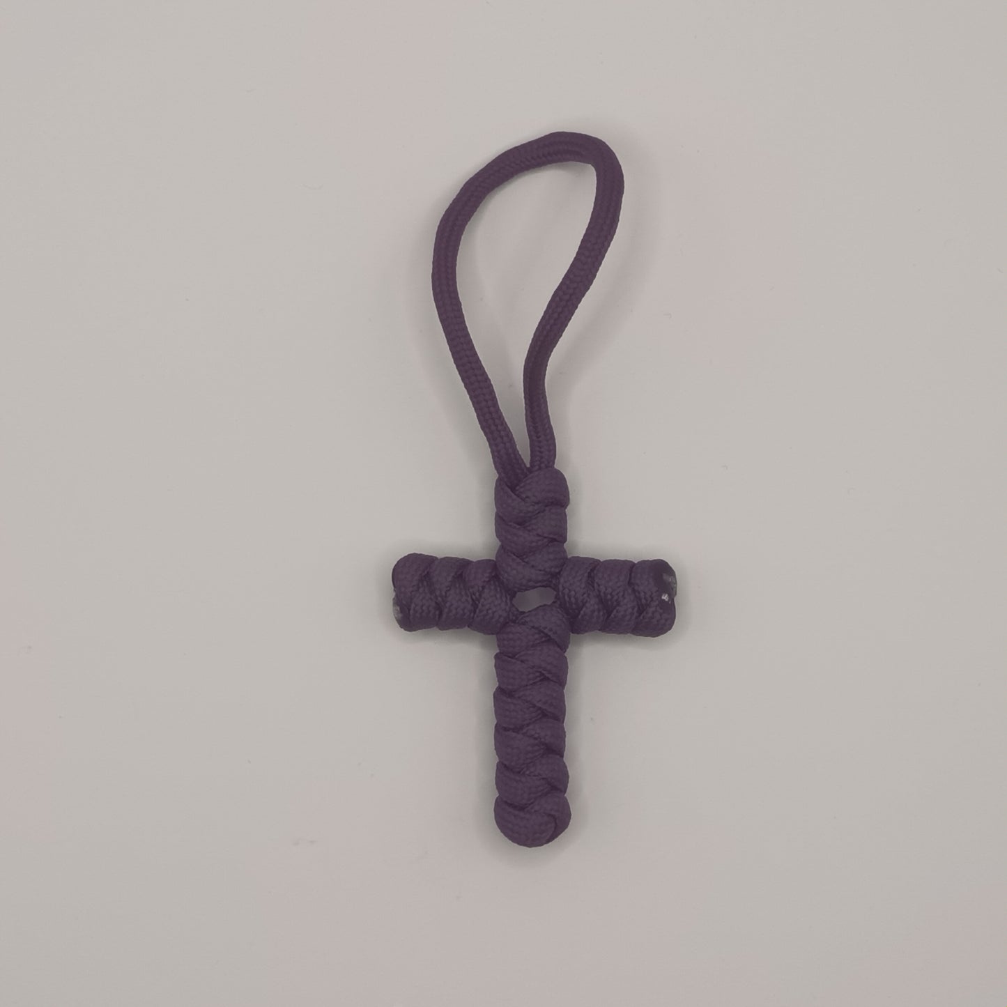 Paracord Cross Keychain