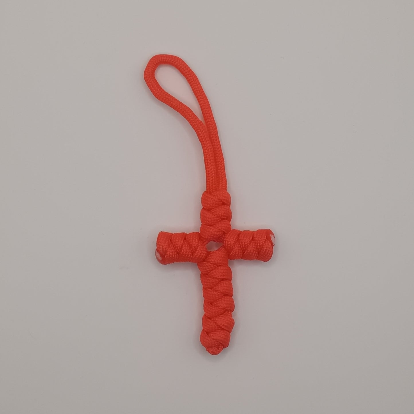 Paracord Cross Keychain